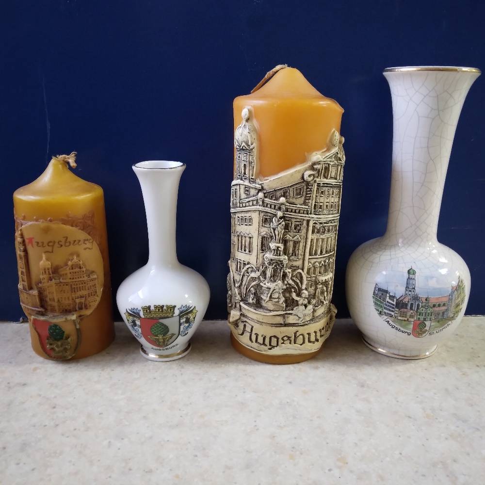 Vintage Collectibles From Bavaria, Germany